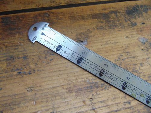 PRINTERS LINE GAUGE / RULER