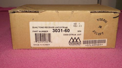 Vodavi XTS DTRU4 DTMF Receiver Unit 3031-60