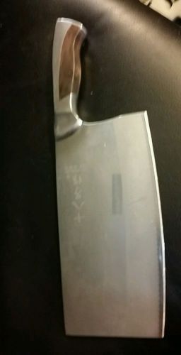 SHIBAZI HIGH CARBON STAINLESS STEEL CLEAVER, CHEF&#039;S KNIFE(3.5x7.75)