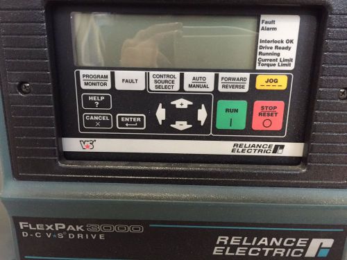 Reliance dc drive w/motor 10hp. see note about concerns for sale
