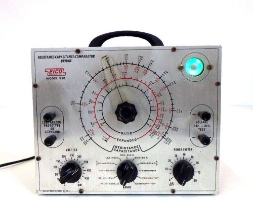 Eico 950 resistance-capacitance-comparator bridge lab laboratory for sale