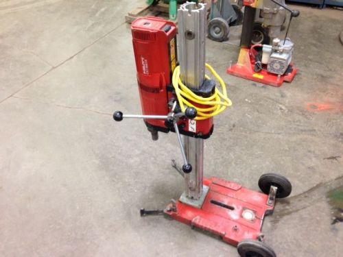 Used Hilti DD160E Core Drill with Stand     Good Shape