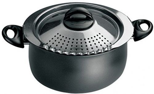 Bialetti 7265 trends collection 5 quart pasta pot, charcoal for sale