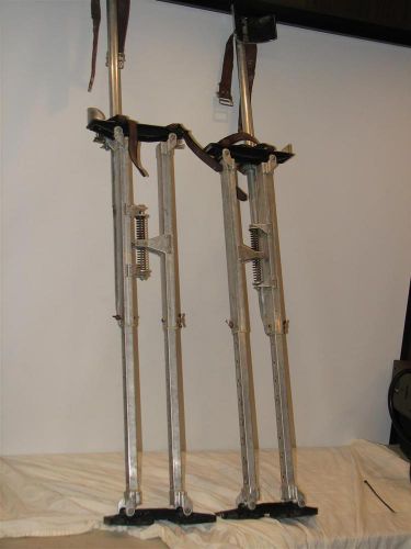 DURA STILTS 24-40&#034;  ADJUSTABLE DRYWALL STILTS  ~~~~Very Nice