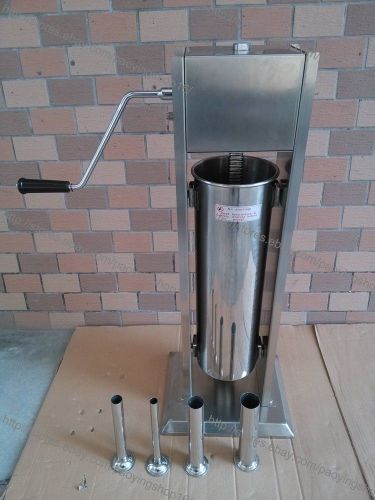 3L Home Restaurant Sausage Stuffer Sausage Salami Maker Sausage Filler Machine