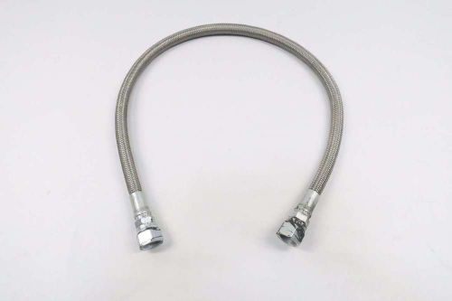 NRP JONES STAINLESS FLEXIBLE BRAIDED HOSE JIC-8 FITTING 2FT D547590