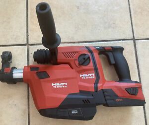 Hilti TE 6-A22 W/ Battery 5.2 &amp; dust TE DRS 6 A Collector