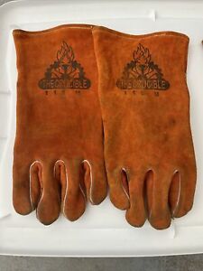 Thick Leather Welding Gloves, M