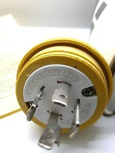 Woodhead Plug Watertite Nema 26W74 L14-20 20A 125/250V UL Listed Neotex