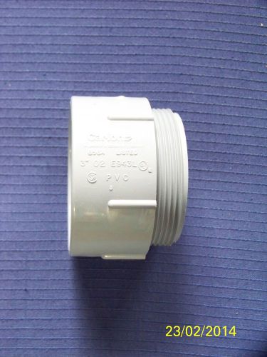 Carlon nonmetallic male adapter 3&#034; (lot of 5) for sale