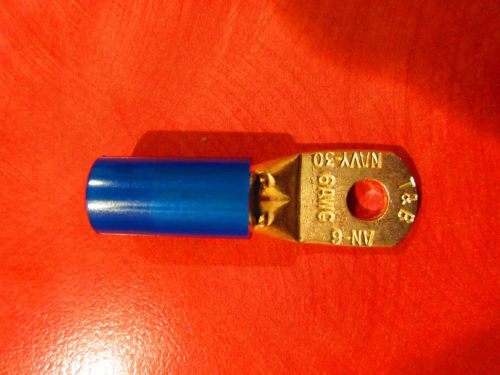 Thomas &amp; Betts AN-6  6 awg 1 Hole, 3/16&#034; Hole Insulated Lugs