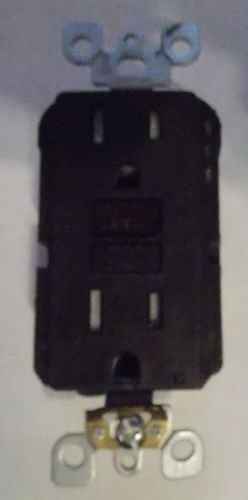 Leviton SmartLock GFCI Receptacle 20A 125V Brown