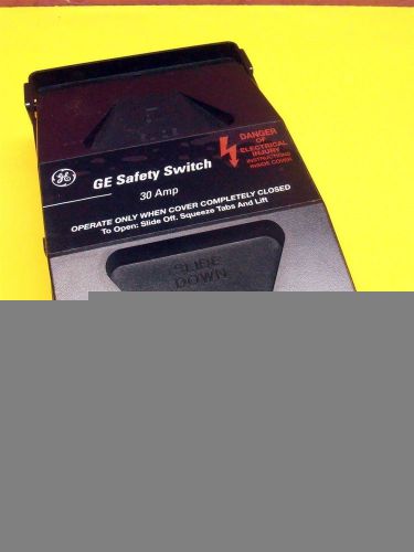 GE Safety Switch TPF130 1 Pole, 120 VAC. 30 Amp. New In Box!