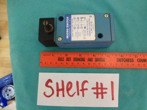 Honeywell micro switch lsh7l heavy dusty limit switch 600 vac max pilot duty 10A