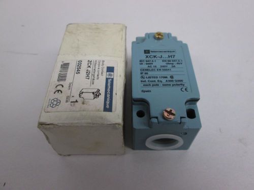 NEW TELEMECANIQUE ZCK J2H7 CONTACT BODY LIMIT SWITCH 240V-AC 3A AMP D294334