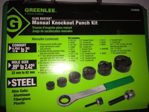 GREENLEE 7238SB KNOCKOUT SET NEW