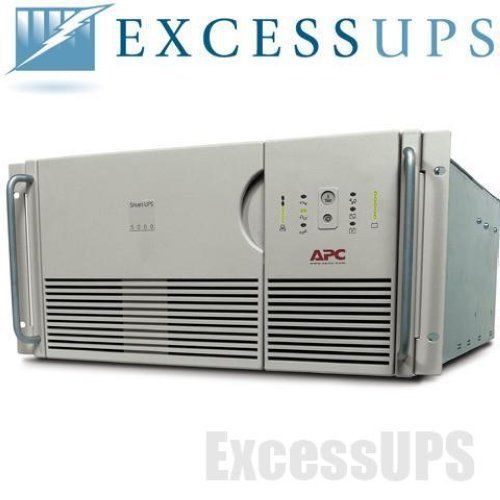 Apc smart ups 5000va 3750w su5000rmt5u rm 5u 208 w/ step down for sale