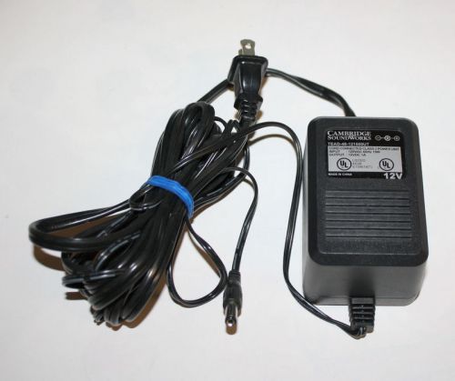 genuine CAMBRIDGE SOUNDWORKS TEAD-48-121000UT POWER SUPPLY 12V 1A