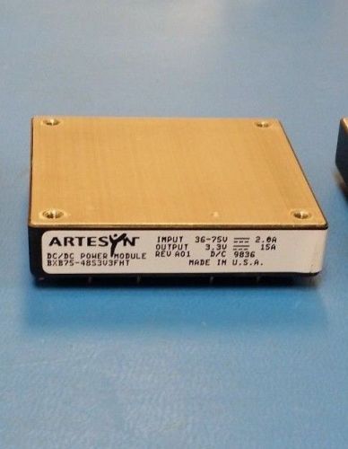 Bxb75-48s3v3fht, artesyn embedded technologies, dc/dc converter, 3.3v, 15a, 50w for sale