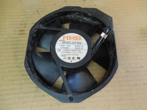 Nmb fan 5915pc-23t-b30 5915pc23tb30 1ph 230 vac 35w used for sale