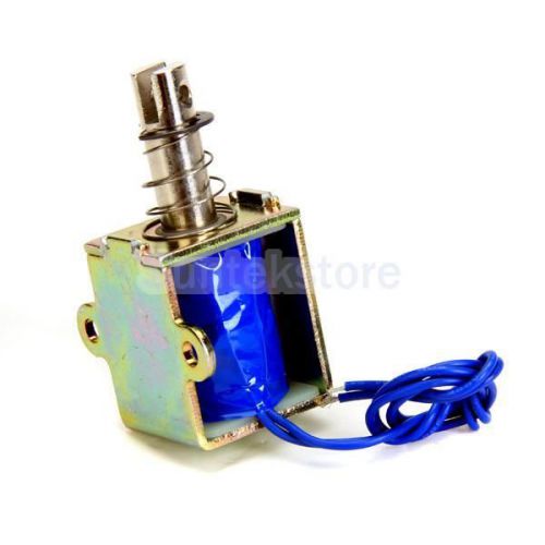 Dc 12v pull type open frame solenoid electromagnet 10mm stroke 5n holding force for sale