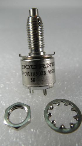 (x10) BOURNS, 5K Ohm Potentiometer, RVC6LYA5028 (356)