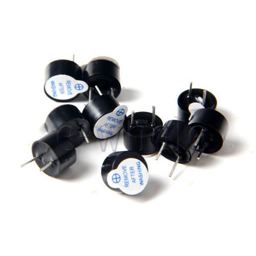 10pcs 5V Active Buzzer Continous Beep Black Color High Quality HM