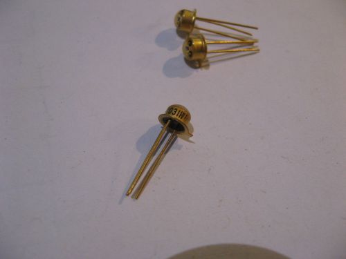 Lot of 3 Phototransistors Siemens BP103-III BP103-3 NPN Silicon Si - NOS