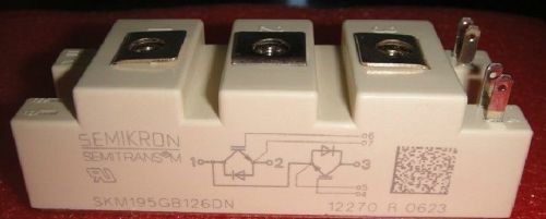 SEMIKRON SKM195GB126DN IGBT Module In Good Condition