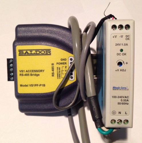 Baldor VS1PF-P1B &amp; Altech PS-S2024 RS-485 Bridge