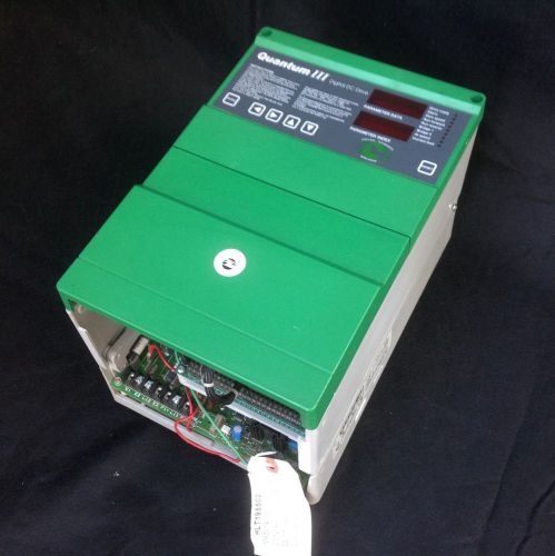 Quantum iii digital dc drive 20 hp. / 500v (parts unit) for sale