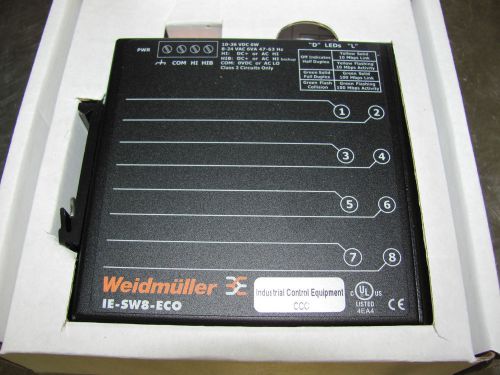 WEIDMULLER IE-SW8-ECO INDUSTRIAL SWITCH