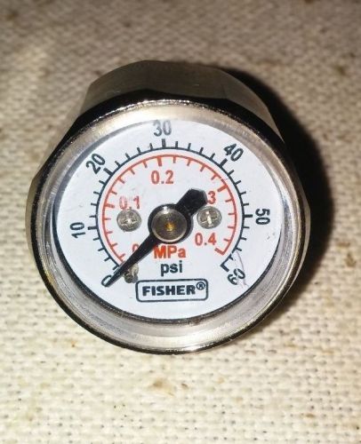 Brand New Fisher Controls Pressure Gauge 18B7713X042 60 PSI