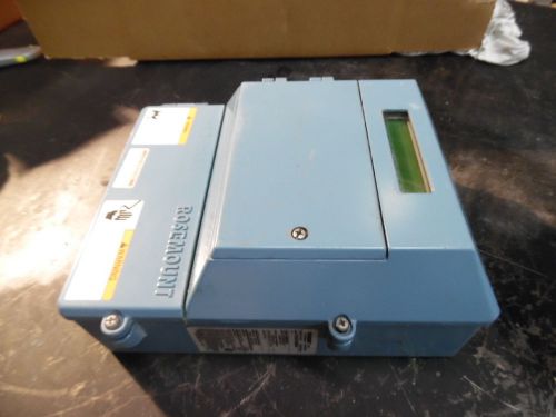 ROSEMOUNT 8712 TRANSMITTER, 8712HR12N0B6M4, SN: 0860219190, USED