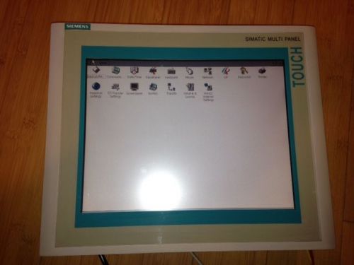 Siemens Multi Panel MP 370,  6AV6 545-0DA10-0AX0, Color Touch Screen 12&#034;