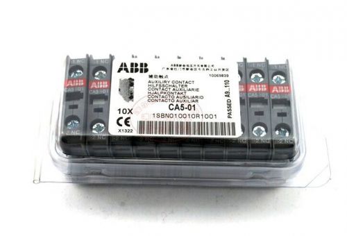 NEW ABB Control Contact Block Front Mount CA5-01