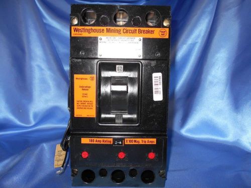 Westinghouse 2609D60G68 AB Deion Breaker 180 Amp Rating, 200-400 Trip, 3 Poles