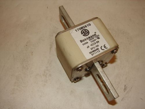 BUSSMANN 170M5610 FUSE 500A 700V ****XLNT****