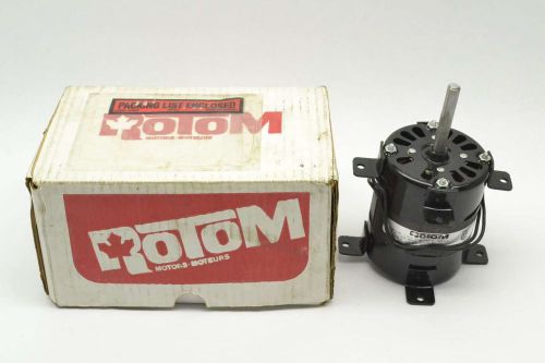 NEW ROTOM R480 1/30HP 208/240V-AC 1500RPM 1PH AC ELECTRIC MOTOR B425377