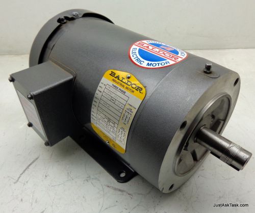 Baldor CM3557T AC Motor 1.5 HP 1140 RPM 145TC FR 230/460V 5/2.5A 60HZ 3 PH TEFC