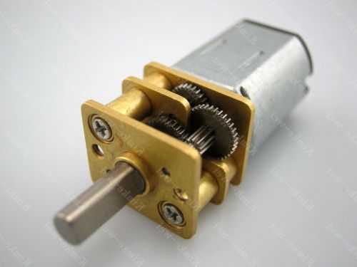 6V 100RPM Torque Gear Box Motor New