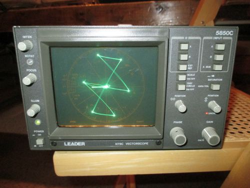 Leader 5850c NTSC Vectorscope