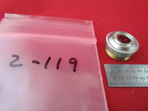 MICROSCOPE OBJECTIVE INFRARED v 5724-A-H 20X OPTICS #2-119