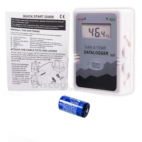 Professional digital temperature °c °f  0~100%rh hygro data logger  usb generic for sale