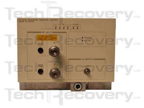 HP Agilent 70820A Microwave Transition Analyzer