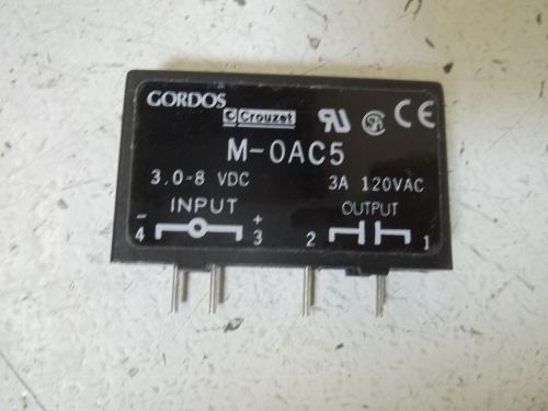 LOT OF 7 GORDOS M-OAC5 I/O MODULE *USED*