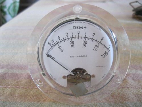 simpson panel meter