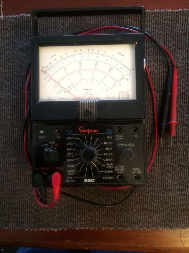 Simpson 260 Volt-OHM multimeter