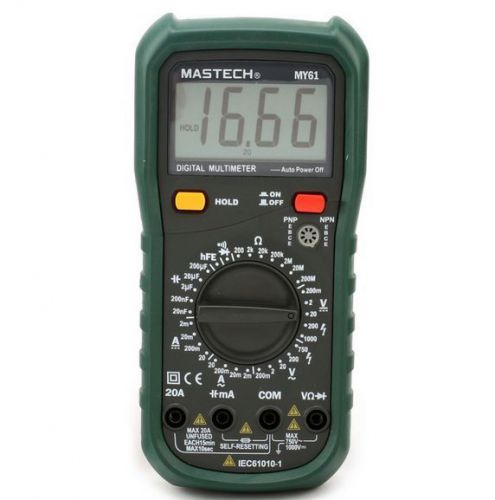 MASTECH MY61 Digital Multimeter AC/DC/Ohm