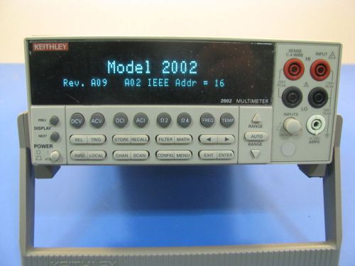 Keithley 2002 8.5 Digit Digital MultiMeter - 90 Day Warranty